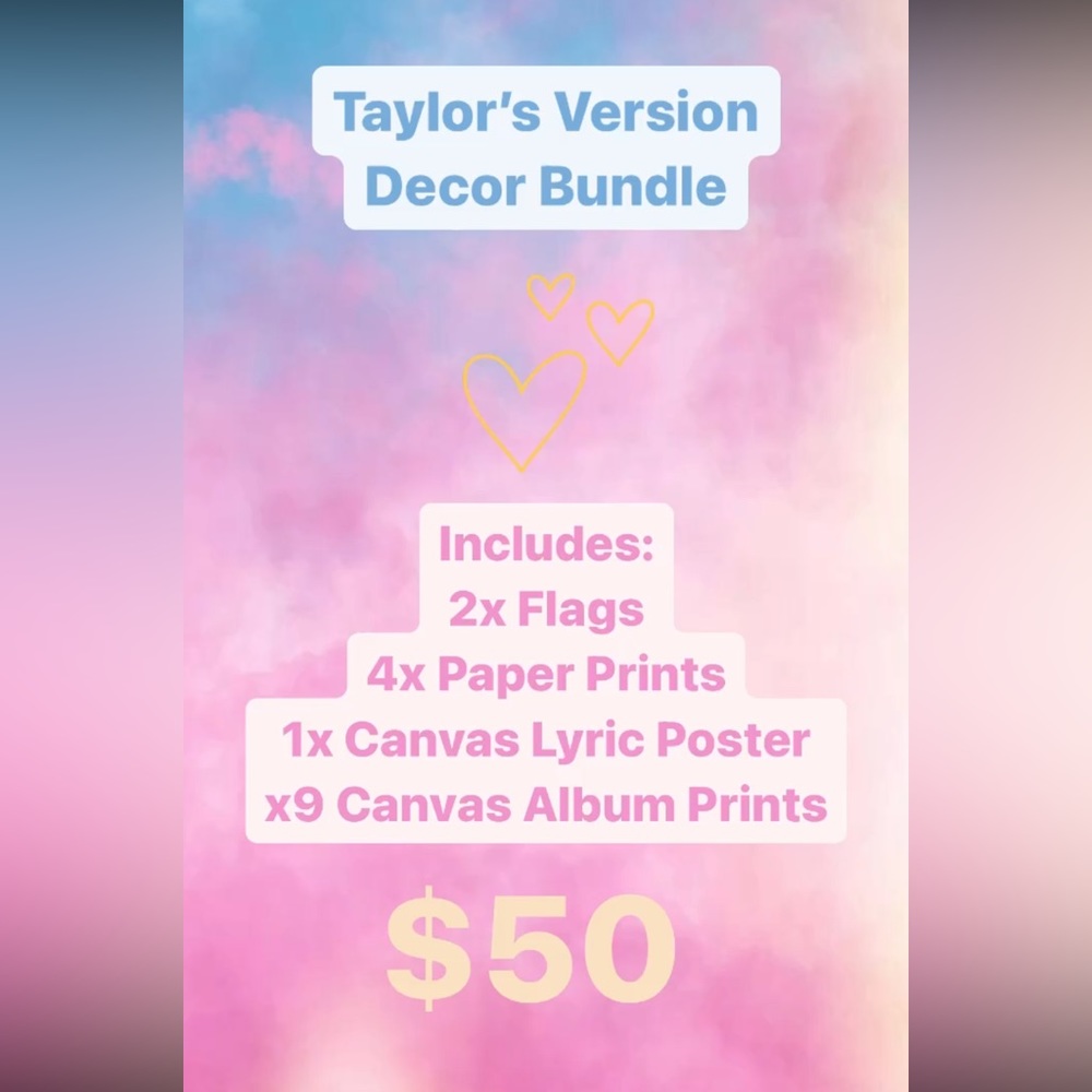 Taylor Swift Decor Bundle